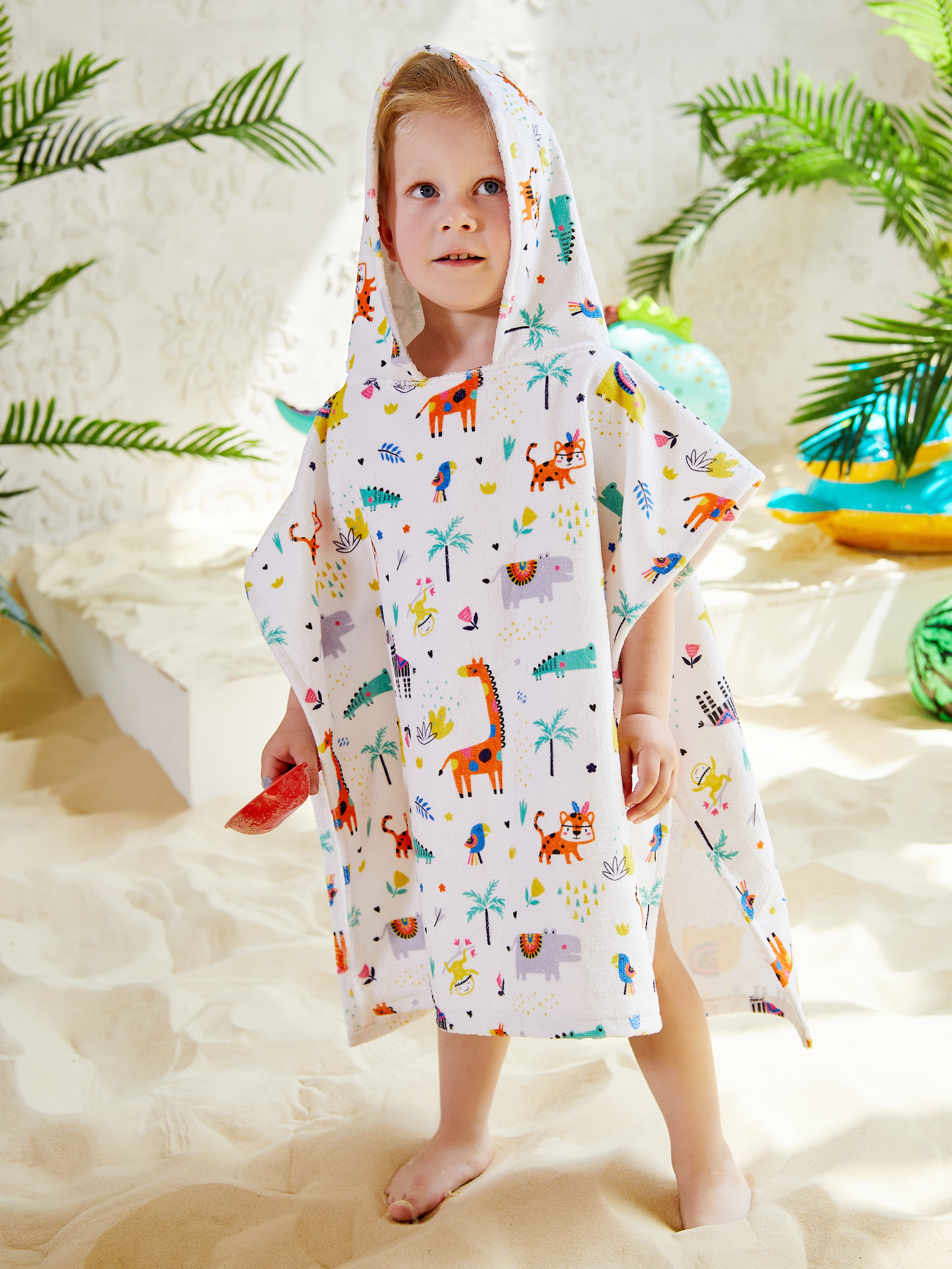 К24/9 Пончо – рисунок в ассортименте